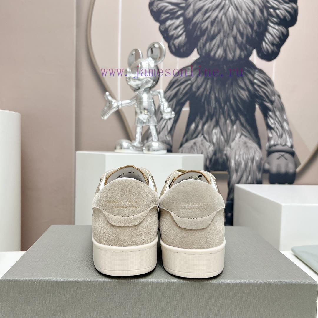 Top TierOFFICINE CREATIVE Italian Niche 2024 Latest Extreme Minimalist White ShoesSmall Round T b0r5nhu2 - Image 9