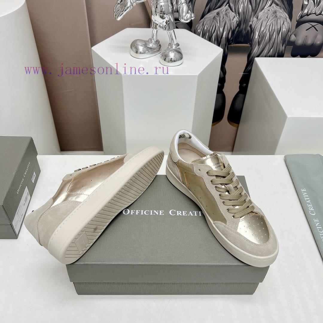 Top TierOFFICINE CREATIVE Italian Niche 2024 Latest Extreme Minimalist White ShoesSmall Round T b0r5nhu2 - Image 10