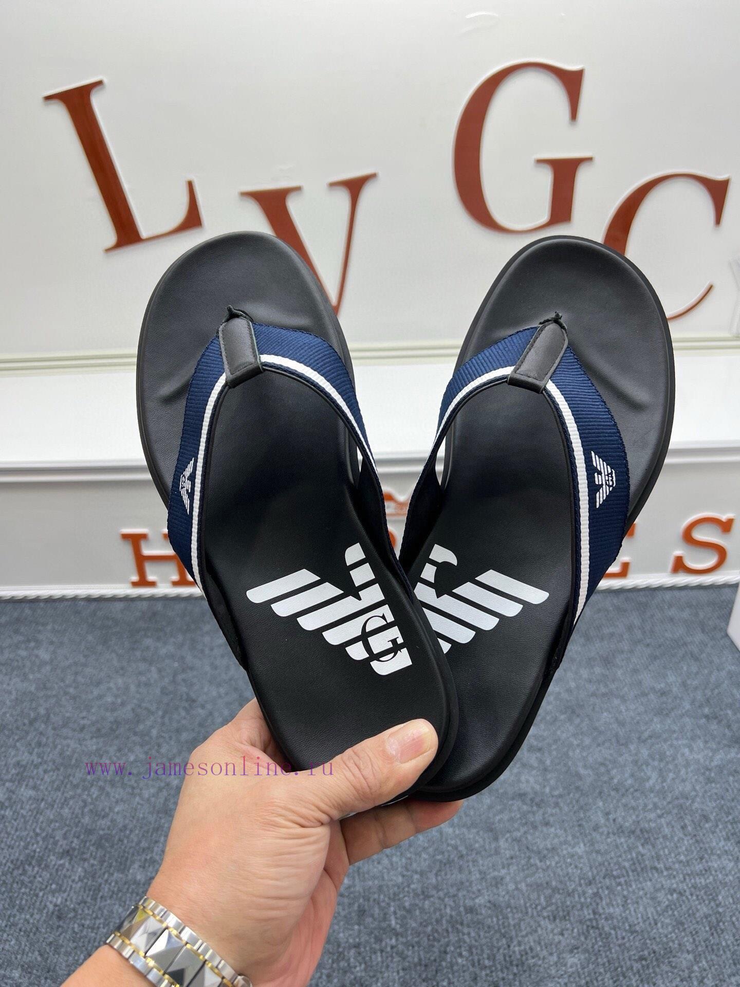 Armani Official Website Synchronized Slippers 🩴 The Most Popular In The Market Accepting Mater xn9h7r68 - Image 3