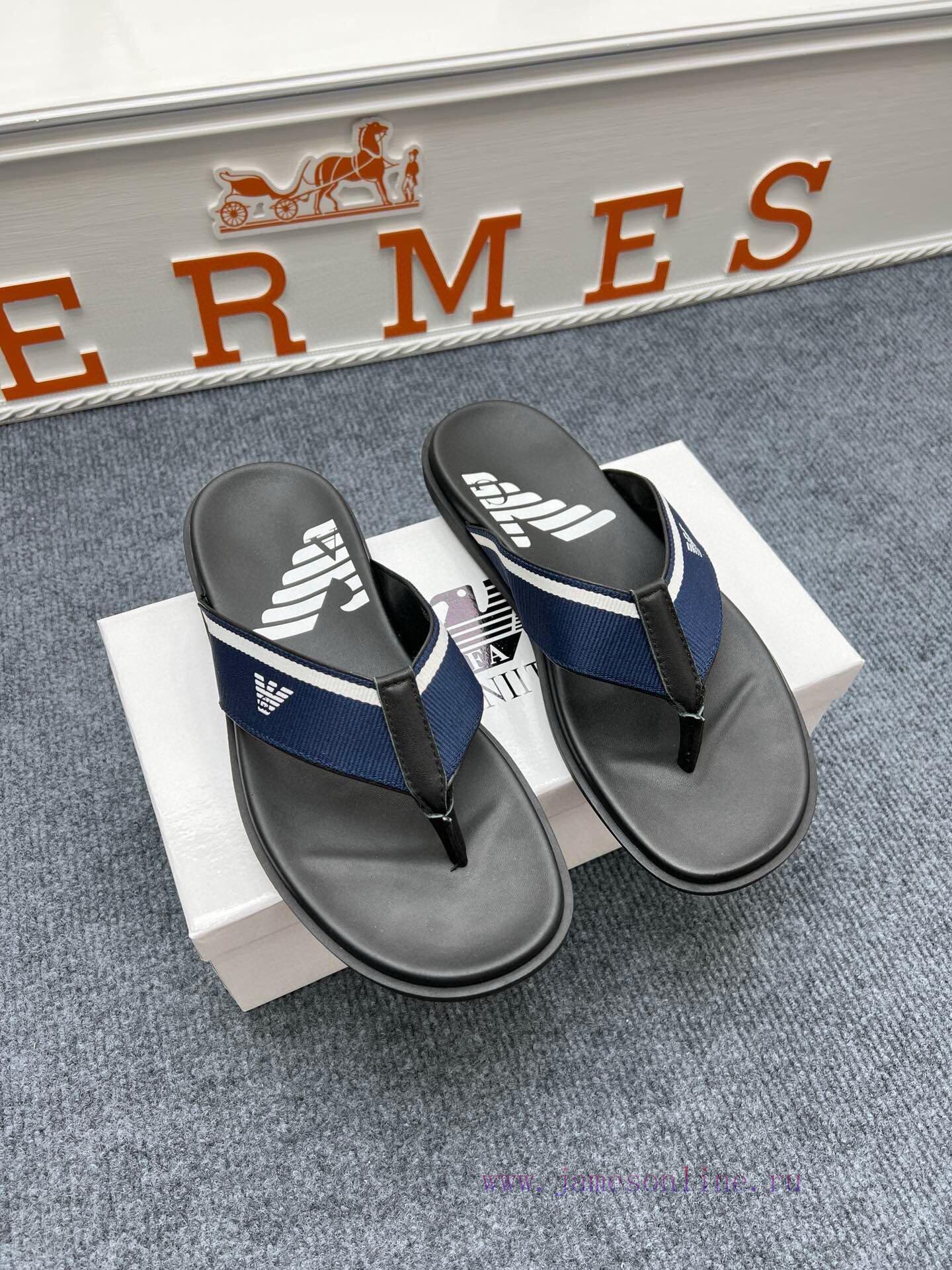 Armani Official Website Synchronized Slippers 🩴 The Most Popular In The Market Accepting Mater xn9h7r68 - Image 4