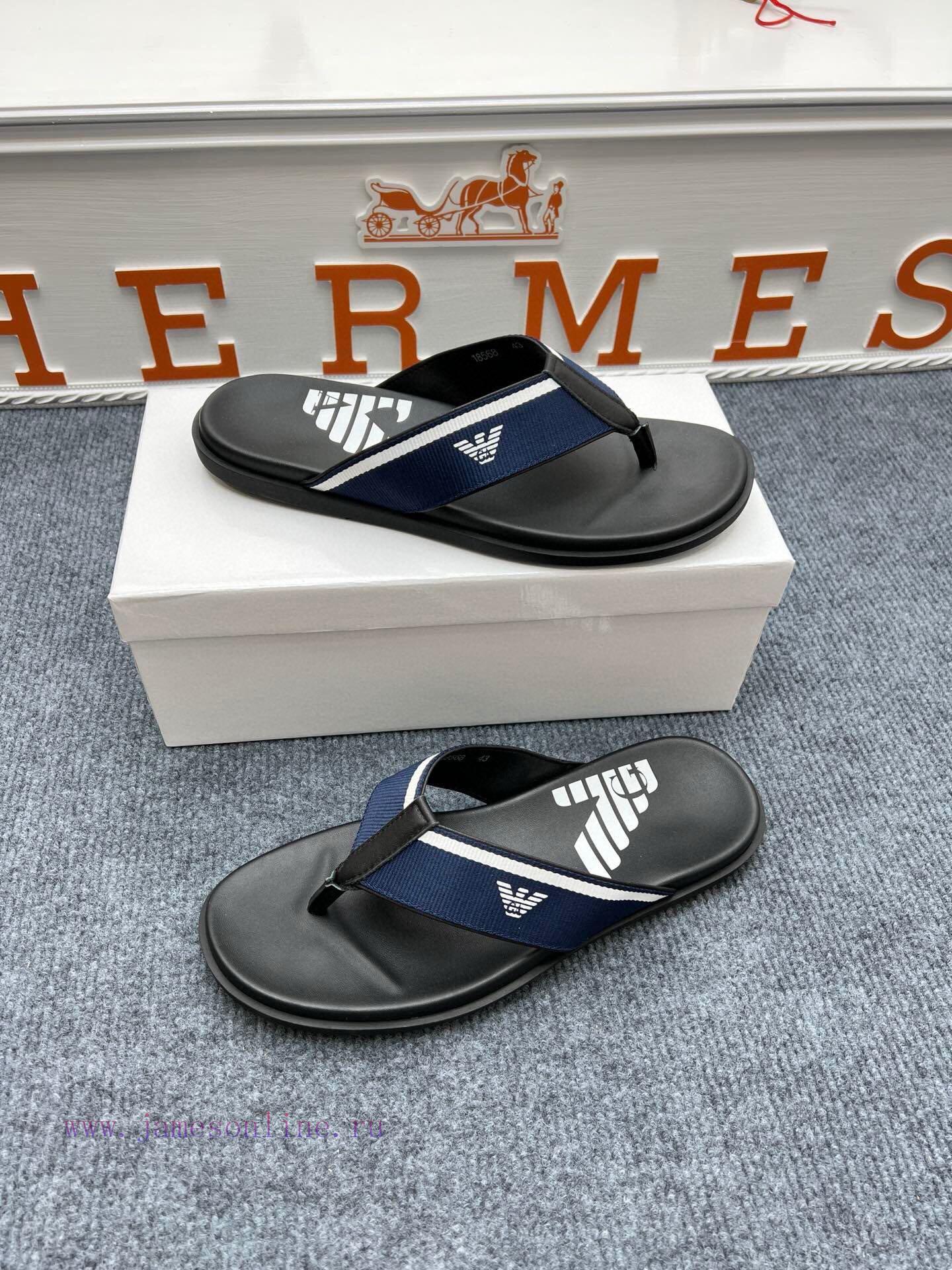 Armani Official Website Synchronized Slippers 🩴 The Most Popular In The Market Accepting Mater xn9h7r68 - Image 5