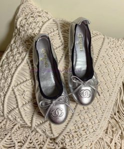 Chanel Classic Series Four Season Chicken Rolls Shoes Bow Knot Electric Embroidery Style Comfor 2y2jyka6