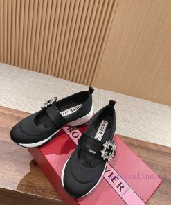 𝐑𝐨𝐠𝐞𝐫𝐕𝐢𝐯𝐢𝐞 Roger RV Early Spring New Viv 'Run Diamond Buckle Fabric Sports Shoes Daily Leisure y1jjgrwo