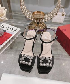 RV New Thick Soled Pearl Sponge SandalsA More Stylish Water Platform High-heeled ShoeGetting Ta p1tksttu