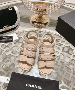 Chanel Chain Cloth Head Coarse Custom Shoes/Sandals Are A Divine Shoe Full Of Chanel Atmosphere lxdqqnuo