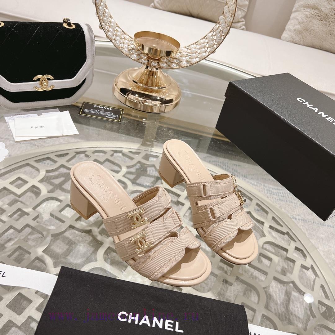 Chanel Chain Cloth Head Coarse Custom Shoes/Sandals Are A Divine Shoe Full Of Chanel Atmosphere 4t3kxptm - Image 3