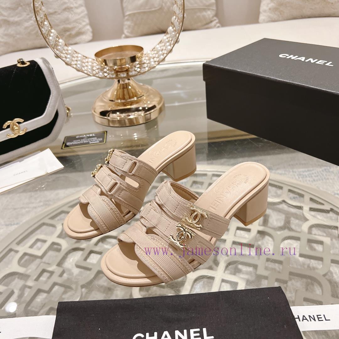 Chanel Chain Cloth Head Coarse Custom Shoes/Sandals Are A Divine Shoe Full Of Chanel Atmosphere 4t3kxptm - Image 4