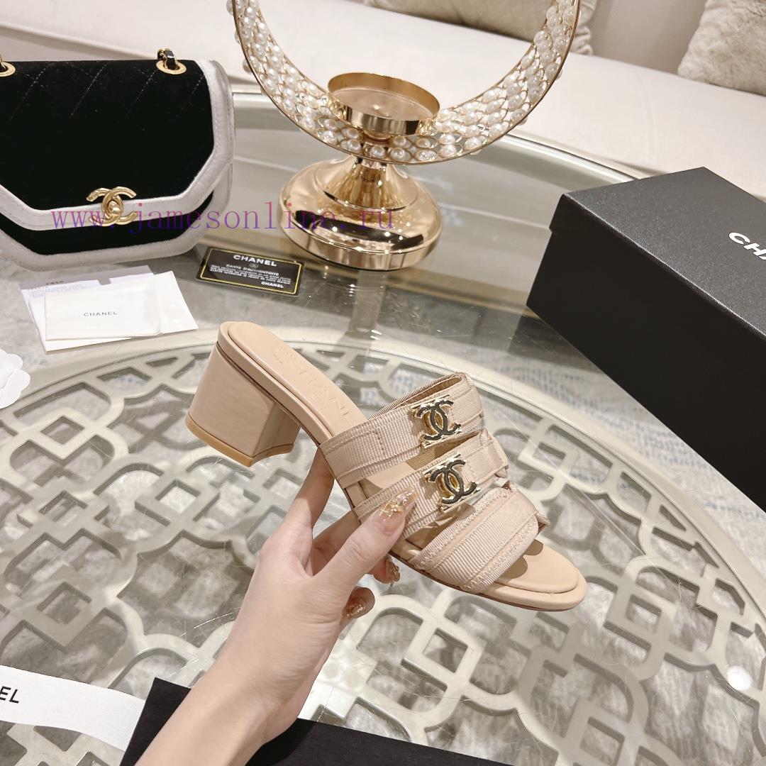 Chanel Chain Cloth Head Coarse Custom Shoes/Sandals Are A Divine Shoe Full Of Chanel Atmosphere 4t3kxptm - Image 6