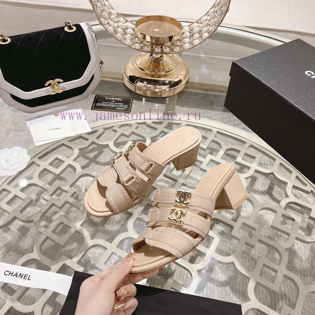 Chanel Chain Cloth Head Coarse Custom Shoes/Sandals Are A Divine Shoe Full Of Chanel Atmosphere 4t3kxptm - Image 7
