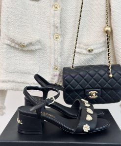 Chanel | Chanel 24C New ProductCoarse Heeled SandalsThe Shoe Upper Is Made Of Imported Lambskin bjyys9dl