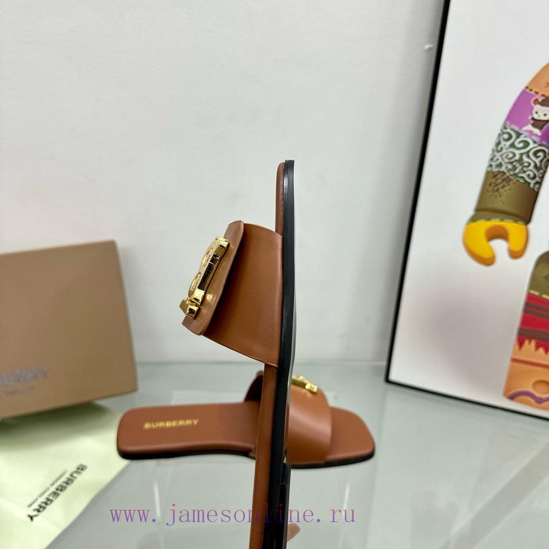 New Product Launched Burberry Flat SlippersChannel Goods Vulcanization Must Be Consistent When eoibvccq - Image 7