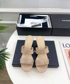 ️𝐂𝐇𝐀𝐍𝐄* 🦋 2024 Early Spring New Product Classic Pearl Heel Slippers Series Newly Released 〰The div5fhq0