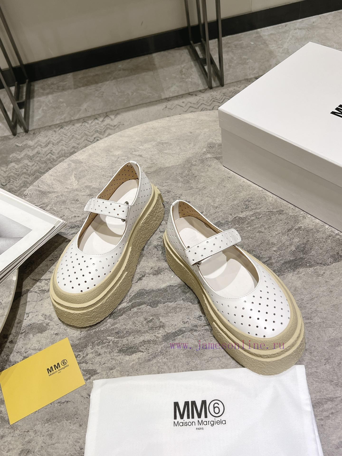 𝐌𝐚𝐢𝐬𝐨𝐧 𝐌𝐚𝐫𝐠𝐢𝐞𝐥𝐚 |𝐌𝐌𝟔24ss New Magira Thick Bottom Mary JaneAnother Pair Of Shoes That Are Going g4srvzuj - Image 3