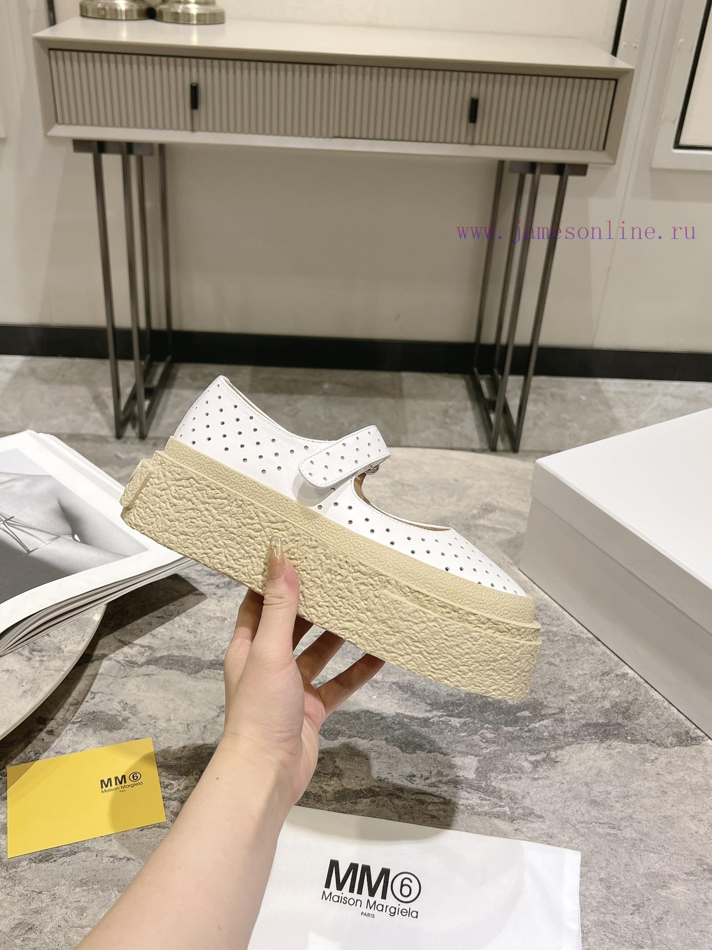 𝐌𝐚𝐢𝐬𝐨𝐧 𝐌𝐚𝐫𝐠𝐢𝐞𝐥𝐚 |𝐌𝐌𝟔24ss New Magira Thick Bottom Mary JaneAnother Pair Of Shoes That Are Going g4srvzuj - Image 7