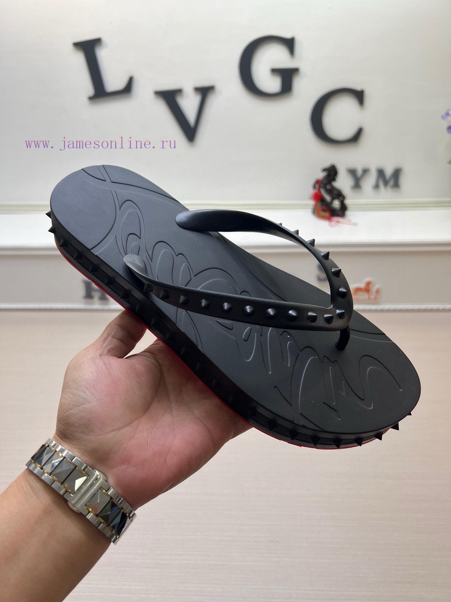 CL - Top Thick Bottom Slippers CL Large Bottom Four Layer Combination Handmade Synchronized Wit nl2dto2d