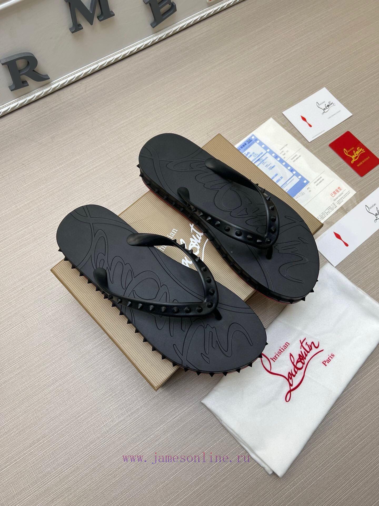 CL - Top Thick Bottom Slippers CL Large Bottom Four Layer Combination Handmade Synchronized Wit nl2dto2d - Image 4