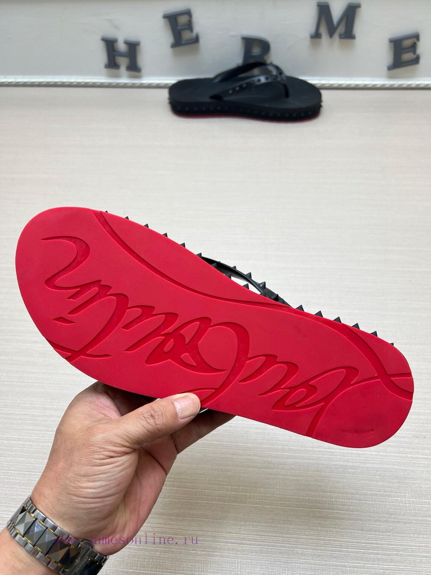 CL - Top Thick Bottom Slippers CL Large Bottom Four Layer Combination Handmade Synchronized Wit nl2dto2d - Image 10