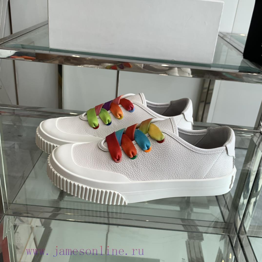 Loro Piana 2024s Early Spring New Casual Shoes White Shoes Little Fairy 🧚 ️ Wear A 20mm Raised ojfq7fk6 - Image 3
