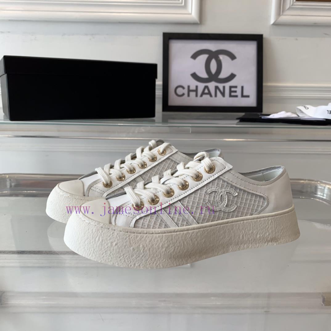 Chanel's New Height Increasing Casual Shoes Top Of The Line Original 11 Customized Exquisite Or u4ay5re2 - Image 3
