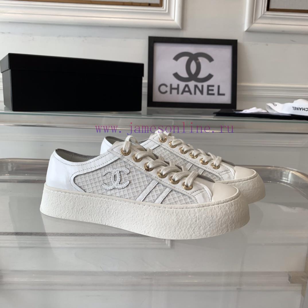 Chanel's New Height Increasing Casual Shoes Top Of The Line Original 11 Customized Exquisite Or u4ay5re2 - Image 4