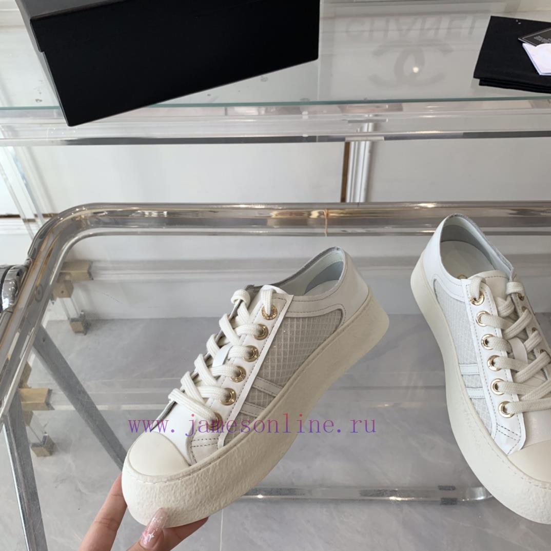 Chanel's New Height Increasing Casual Shoes Top Of The Line Original 11 Customized Exquisite Or u4ay5re2 - Image 5