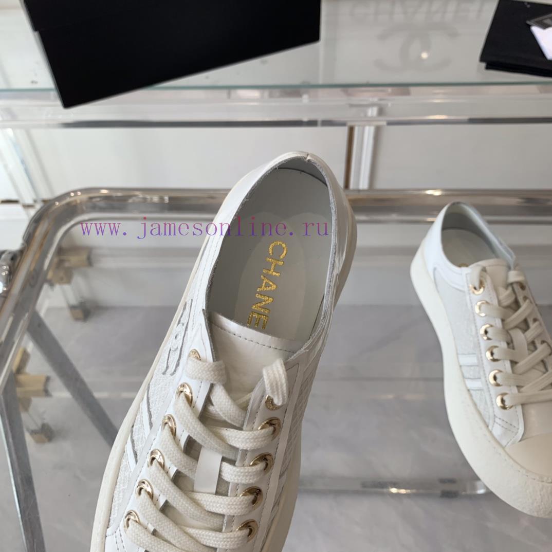 Chanel's New Height Increasing Casual Shoes Top Of The Line Original 11 Customized Exquisite Or u4ay5re2 - Image 6