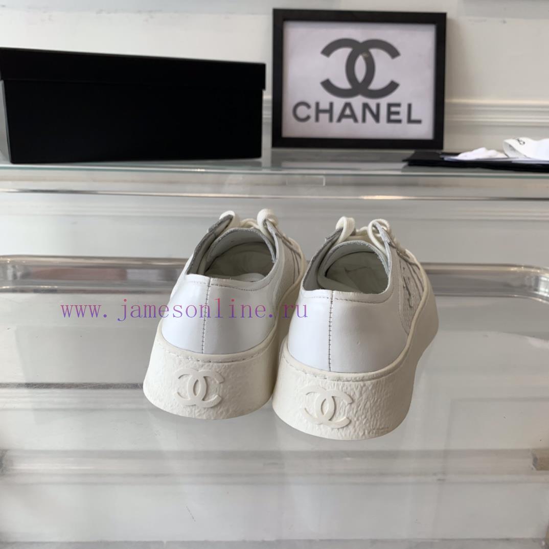 Chanel's New Height Increasing Casual Shoes Top Of The Line Original 11 Customized Exquisite Or u4ay5re2 - Image 9