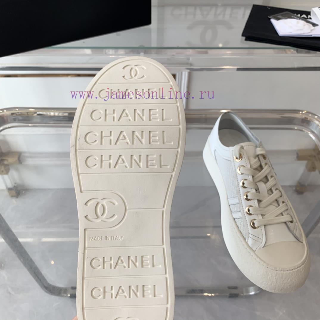 Chanel's New Height Increasing Casual Shoes Top Of The Line Original 11 Customized Exquisite Or u4ay5re2 - Image 10