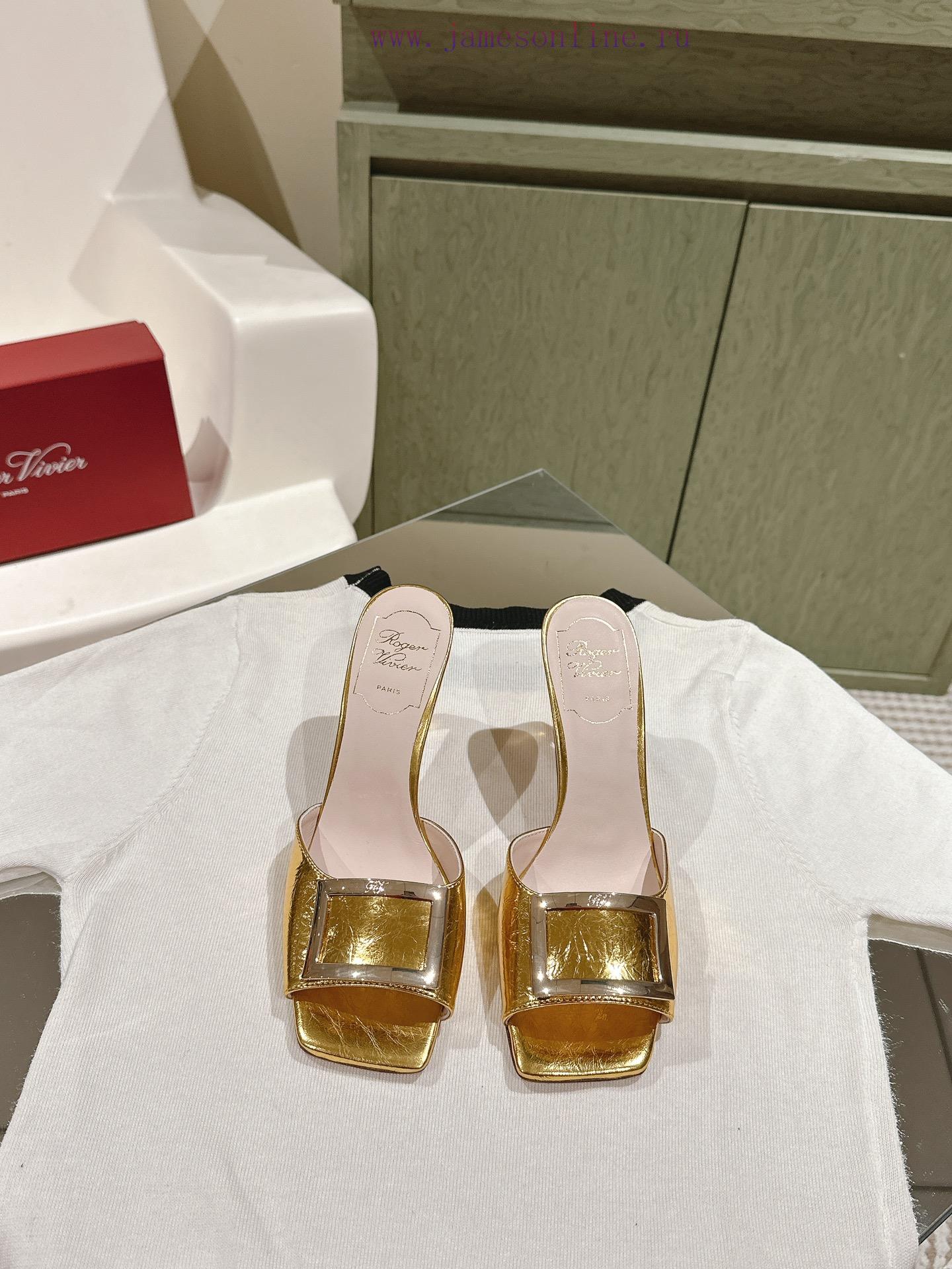 | ²⁰²4 𝐬𝐬 🤍🤎 Purchasing Level 𝑹𝒐𝒈𝒆𝒓𝑽𝒊𝒗𝒊𝒆 "New Buckle High Heels Series Launched 〰◽ Original Cu 2taiu6ni - Image 2