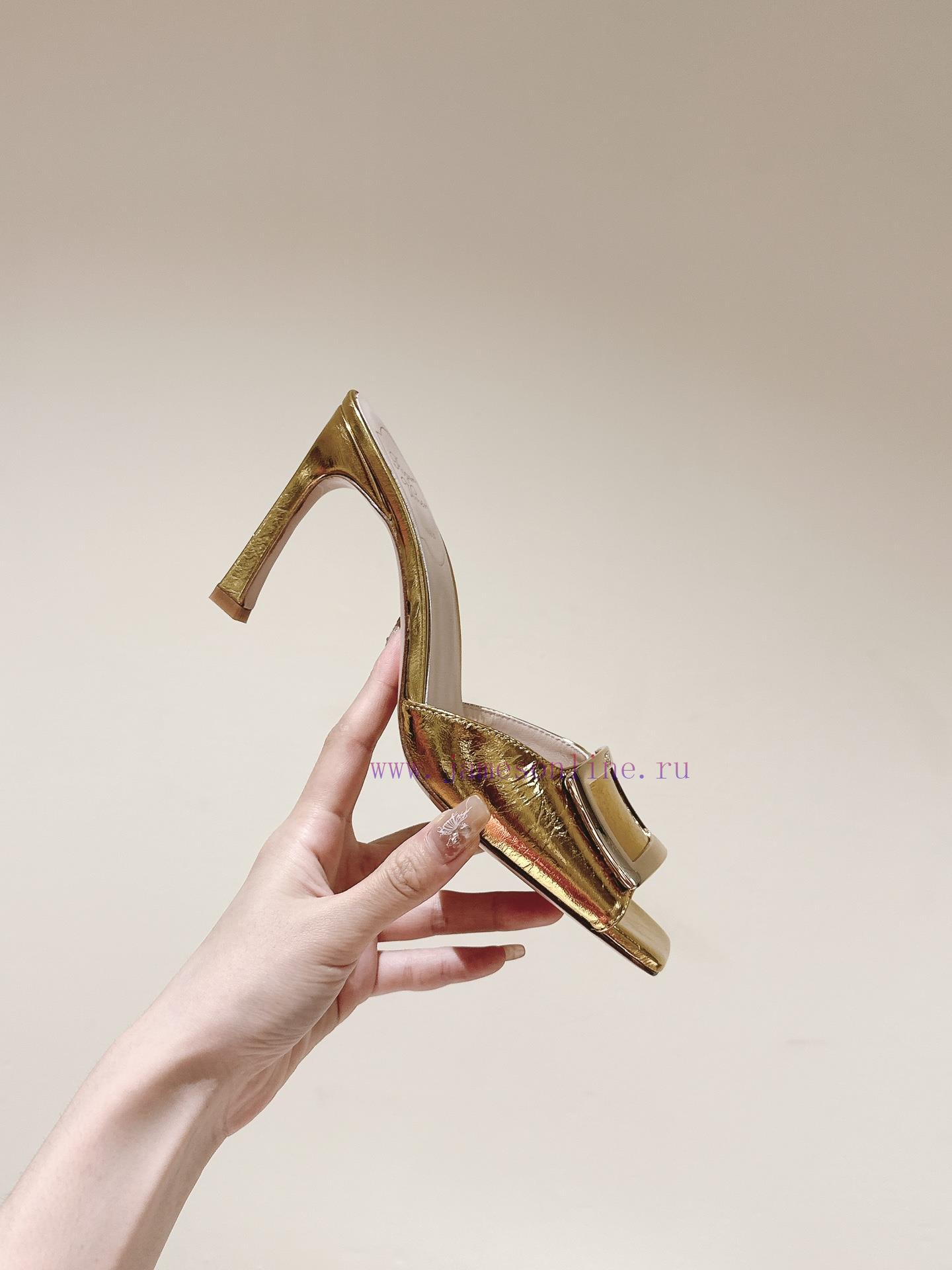 | ²⁰²4 𝐬𝐬 🤍🤎 Purchasing Level 𝑹𝒐𝒈𝒆𝒓𝑽𝒊𝒗𝒊𝒆 "New Buckle High Heels Series Launched 〰◽ Original Cu 2taiu6ni - Image 9