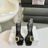 JACQUEMUS Designer BrandSND Simple Square Head Women's High HeelsBow Decoration Square Head Log 1ky5sy8m