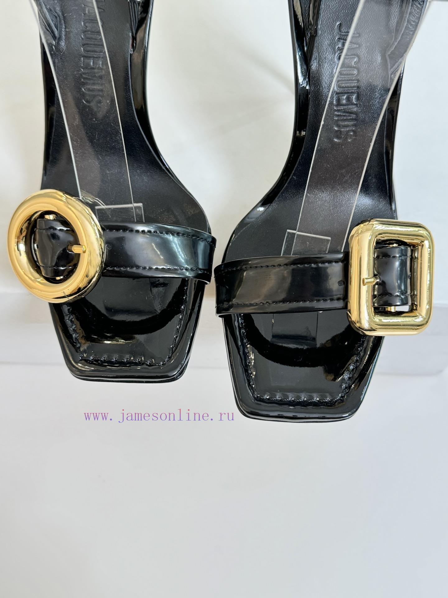 JACQUEMUS Designer BrandSND Simple Square Head Women's High HeelsBow Decoration Square Head Log 1ky5sy8m - Image 6