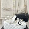 Chanel | Chanel 24c New ProductLingge Thick Soled Sponge Cake Letter SandalsA Must-have Cool Mo ahz9hysf