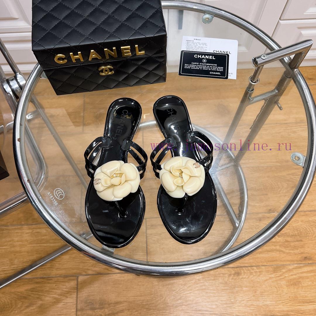New Products Synchronized On The Official Website Of The Yuan Dynasty: CHANEL Beach Slippers Ch bv8f1vf3 - Image 2