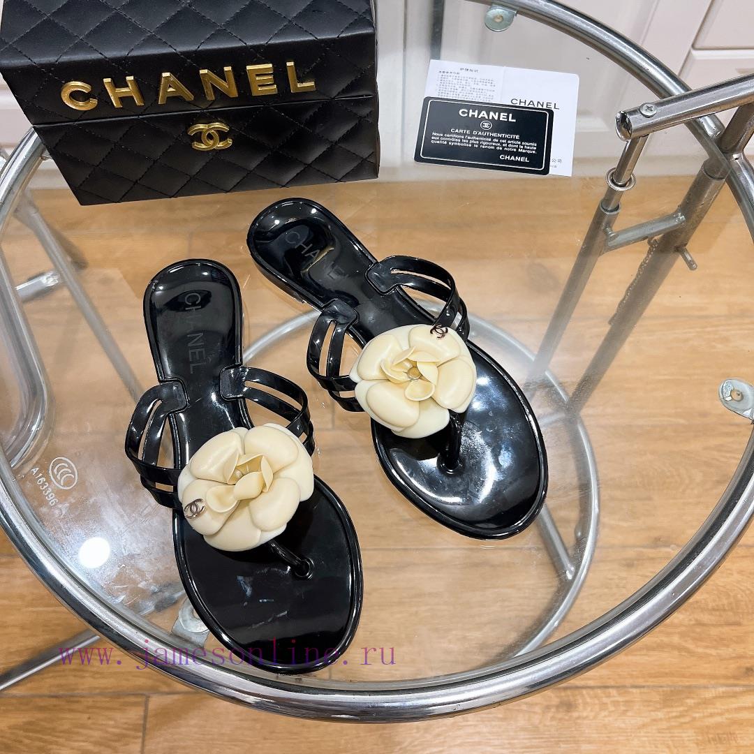 New Products Synchronized On The Official Website Of The Yuan Dynasty: CHANEL Beach Slippers Ch bv8f1vf3 - Image 3