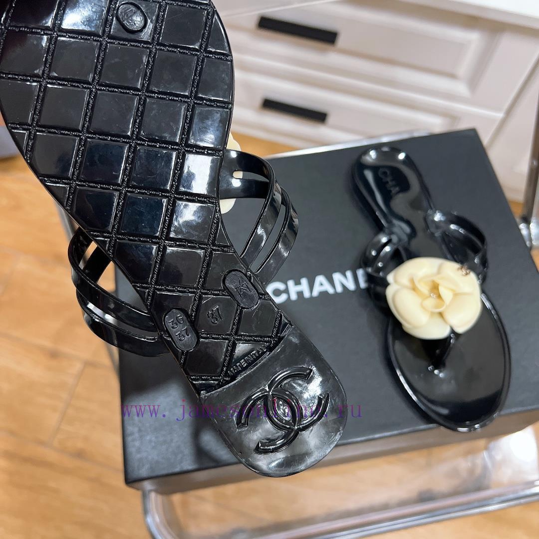 New Products Synchronized On The Official Website Of The Yuan Dynasty: CHANEL Beach Slippers Ch bv8f1vf3 - Image 9