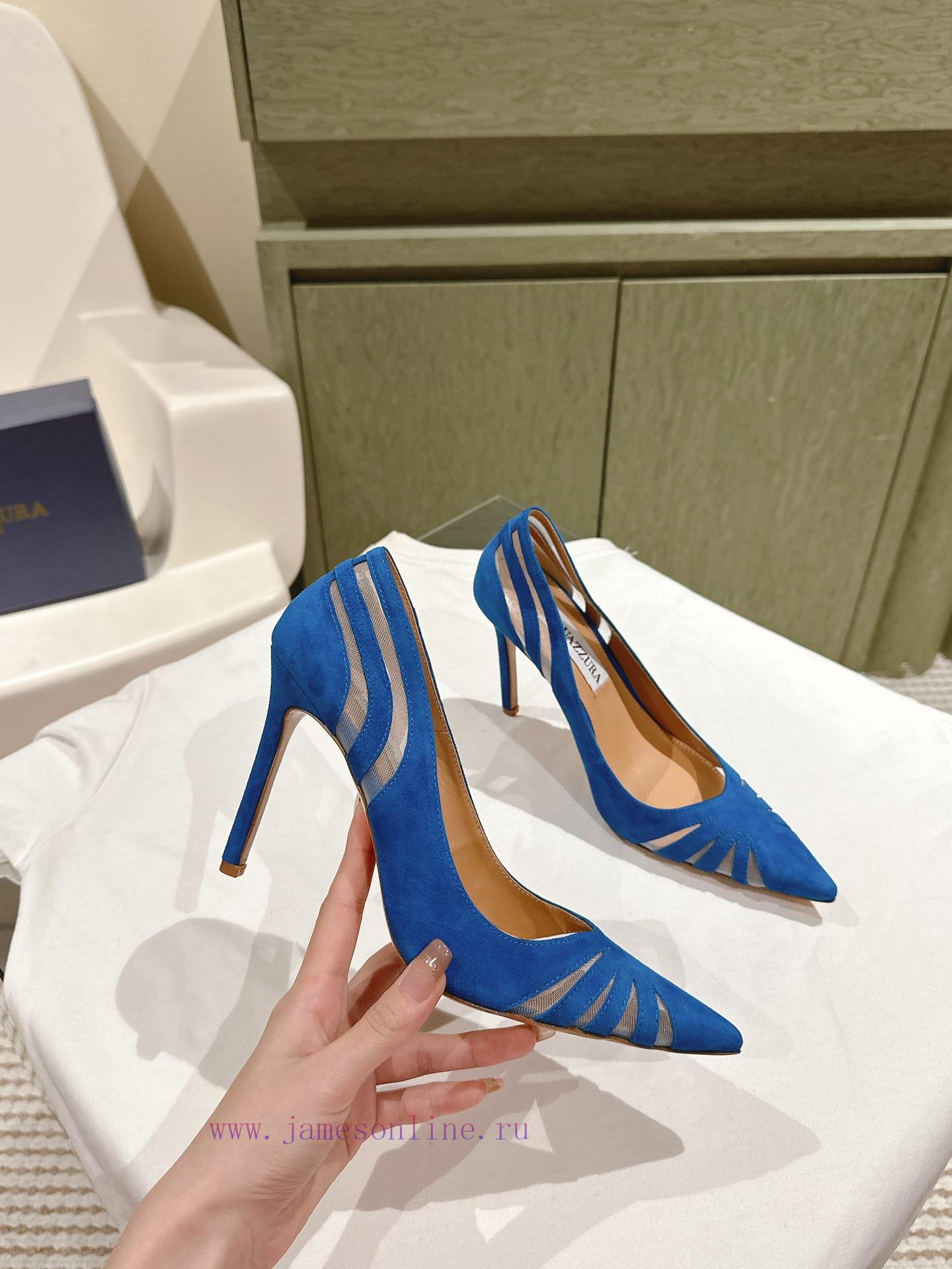 | ²⁰²4 𝐬𝐬 🤍🤎AQUAZZUR * Pineapple Early Spring New Fairy Fashion Shoes Series A Large Number Of eci06k0j - Image 3