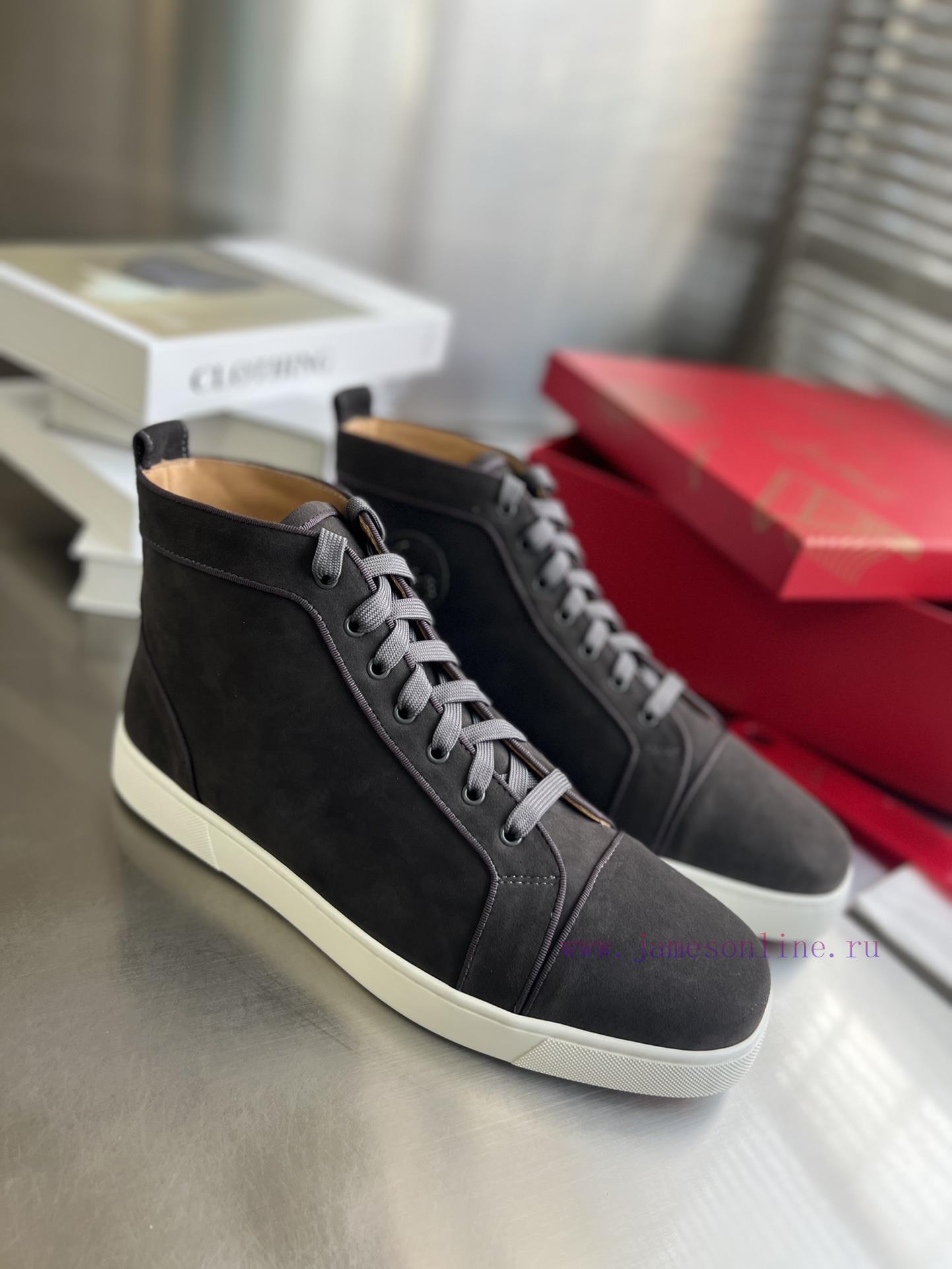╔ High Gloss Version Dark Gray Yangjing Style ╗️Top Level Customized Version𝑪𝒉𝒓𝒊𝒔𝒕𝒊𝒂𝒏 𝑳𝒐𝒖𝒃𝒐𝒖𝒕𝒊𝒏 133rtxdc - Image 3