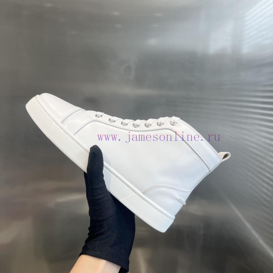 ╔ High Gloss White Cowhide Version ╗️Top Level Customized Version𝑪𝒉𝒓𝒊𝒔𝒕𝒊𝒂𝒏 𝑳𝒐𝒖𝒃𝒐𝒖𝒕𝒊𝒏Whether It' kv3n2a1u - Image 5