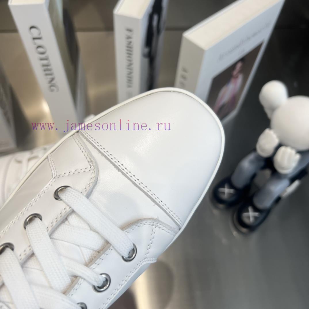 ╔ High Gloss White Cowhide Version ╗️Top Level Customized Version𝑪𝒉𝒓𝒊𝒔𝒕𝒊𝒂𝒏 𝑳𝒐𝒖𝒃𝒐𝒖𝒕𝒊𝒏Whether It' kv3n2a1u - Image 6