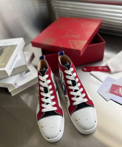 ╔ High Top Printed Love Light Version ╗️Top Level Customized Version𝑪𝒉𝒓𝒊𝒔𝒕𝒊𝒂𝒏 𝑳𝒐𝒖𝒃𝒐𝒖𝒕𝒊𝒏Whether xroqanj1
