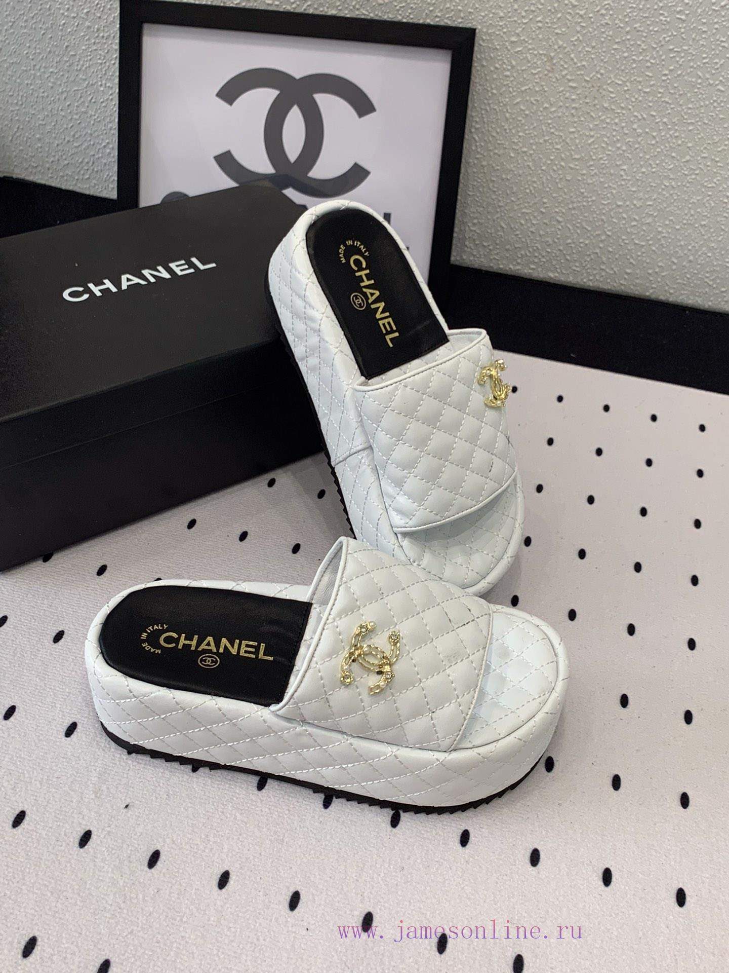 Chanel's New Diamond Patterned Thick Soled Sponge Slippers Are A Must-have For Summer In The Co 34my5kuw - Image 4