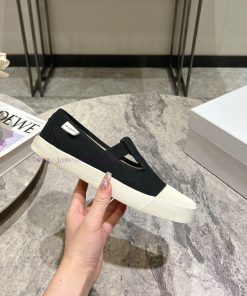 Fabric Majira 24 Spring/Summer New Product Art Retro Split Toe Canvas Shoes One Step Lazy Shoes s34uat6d