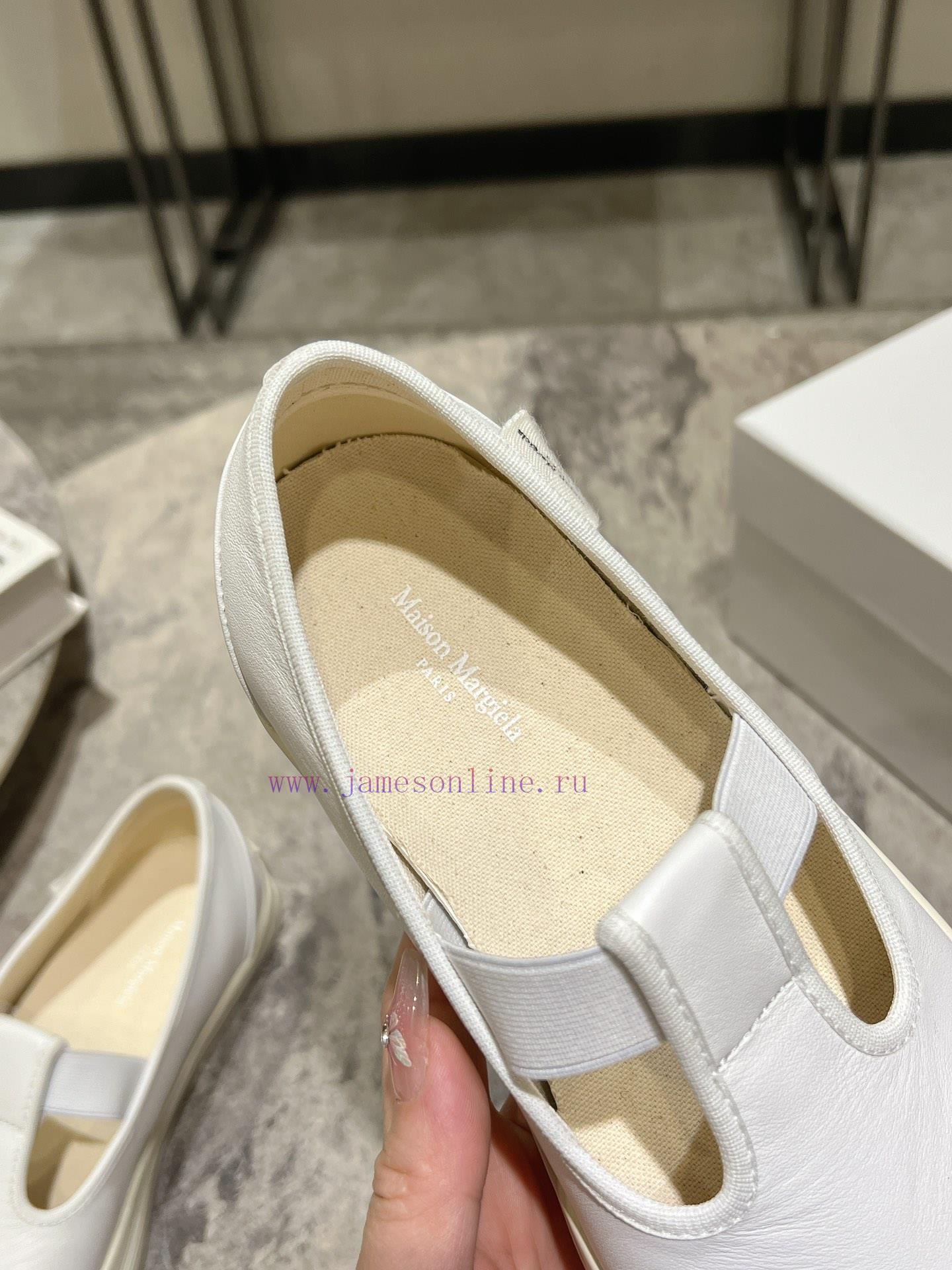 Leather Majira 24 Spring/Summer New Product Art Retro Split Toe Canvas Shoes One Step Lazy Shoe na5r3ssz - Image 10
