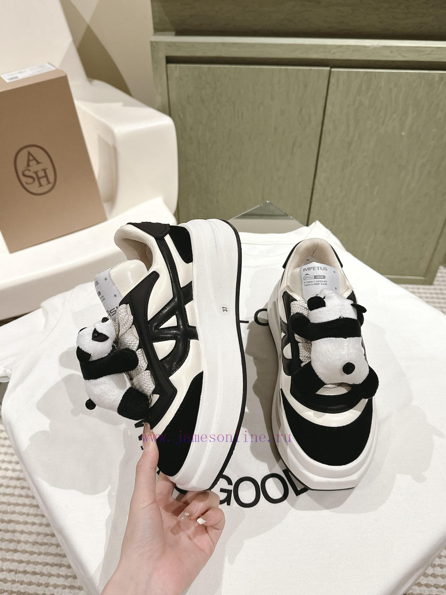Little Panda | ㎡⁰² 4 𝐬𝐬 🤍🤎 ASH's New MAGIC Series Fashionable White Shoes Are Casual With Chrom p93d6fo6 - Image 4