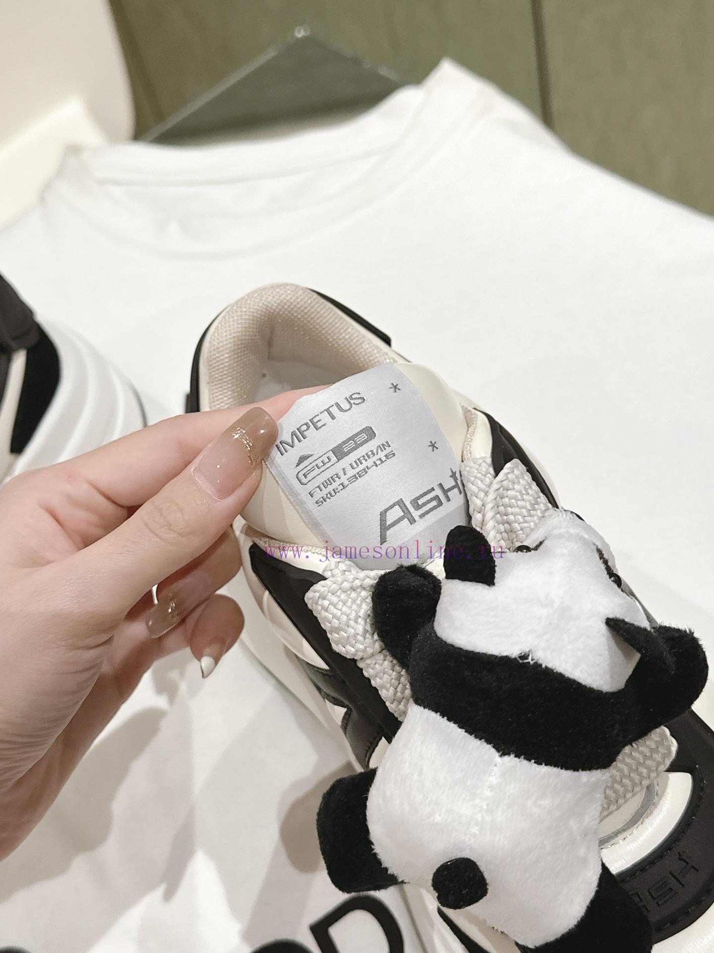 Little Panda | ㎡⁰² 4 𝐬𝐬 🤍🤎 ASH's New MAGIC Series Fashionable White Shoes Are Casual With Chrom p93d6fo6 - Image 5