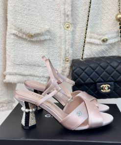 Chanel | Chanel 24P Spring/Summer New ProductsDiamond Pearls And High-heeled SandalsClever And vdu3di2x