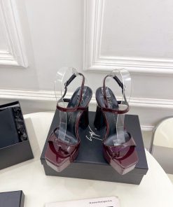 Giuseppe Zanotti's New Spring/summer 2024 Square Toe High-heeled Waterproof Platform SandalsTop vhyyclw2