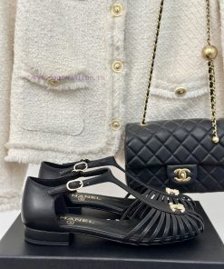 Chanel | Chanel 24P Spring/Summer New ProductsRoman Double C SandalsSandals That Become Popular c605mrxx