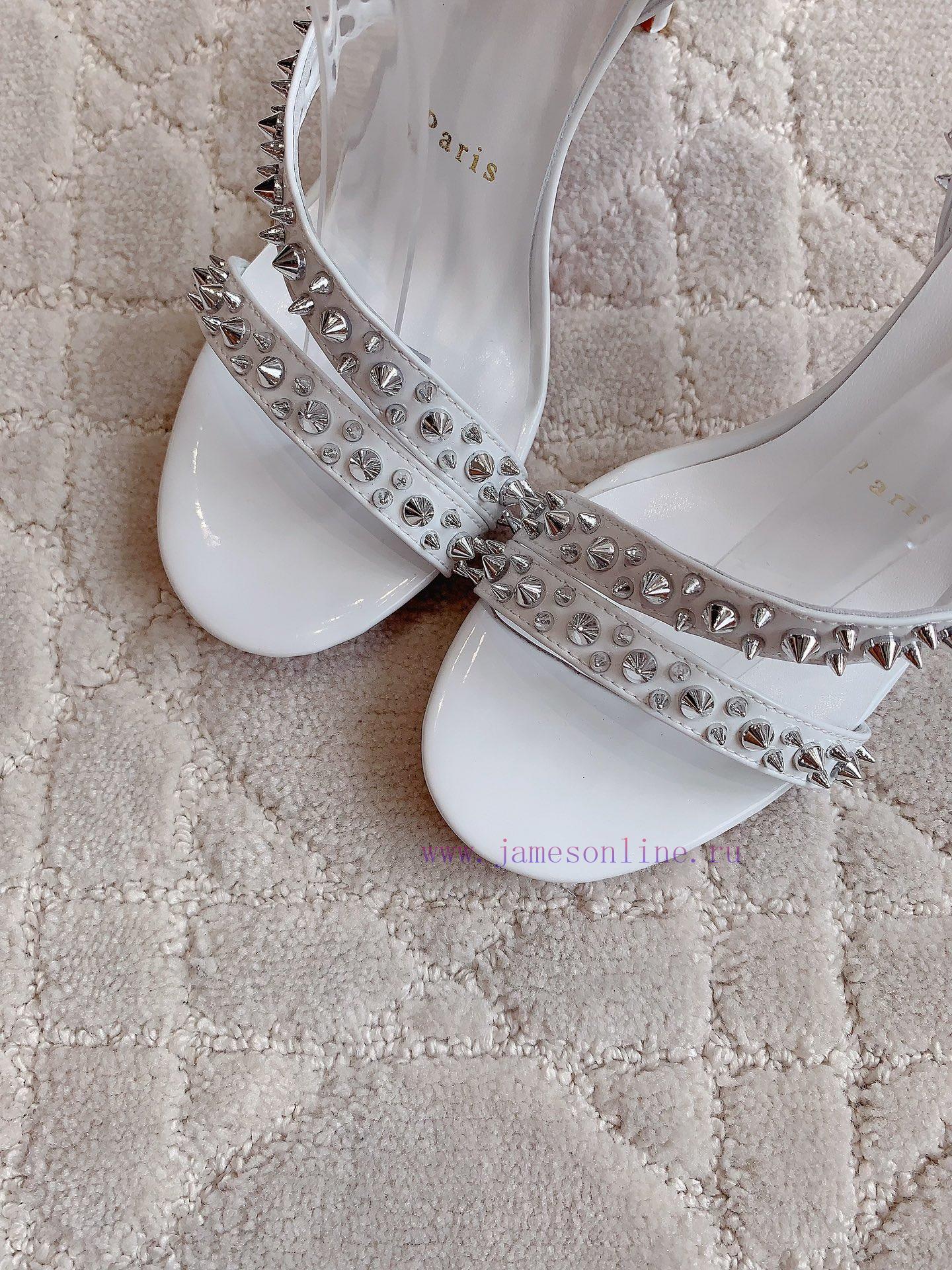 Christian Louboutin's New Studded Red Soled High-heeled Sandals Showcase The Beauty Of Wildness msugadz0 - Image 7